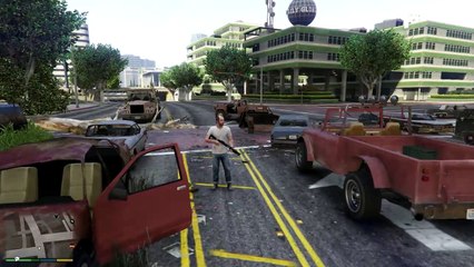 CIUDAD ABANDONADA INCREIBLE !! GTA 5 MODS LA CIUDAD ES UNA JUNGLA !! GTA V PC MOD Makiman