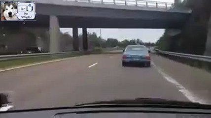 Как правильно съезжать с трассы С дымком