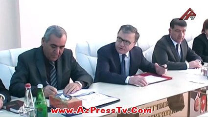 Ekologiya və təbii sərvətlər naziri Saatlıda vətəndaşları qəbul edib