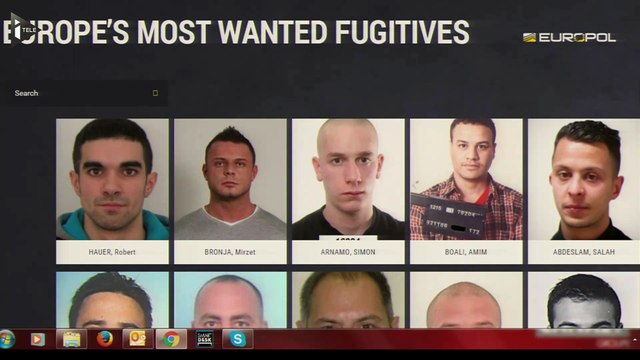 Europol publie la liste des 45 fugitifs européens les plus recherchés