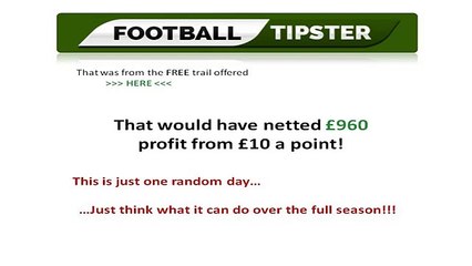 FOOTBALL TIPSTER FREE TRIAL DETAILS! - FOOTBALL, SOCCER FREE TRAIL
