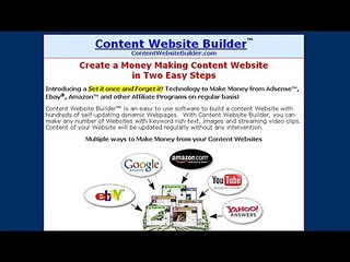 Content Website Builder Software