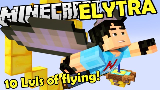 EYTRA Flying 10 Levels Minecraft Custom Map I RAGE CHEAT NikNikamTV