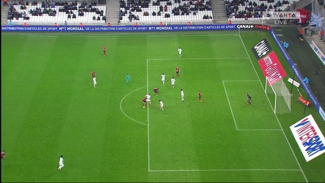 0-1 Sébastien Corchia Goal France Ligue 1 - 29.01.2016, Olympique Marseille 0-1 Lille OSC[1]
