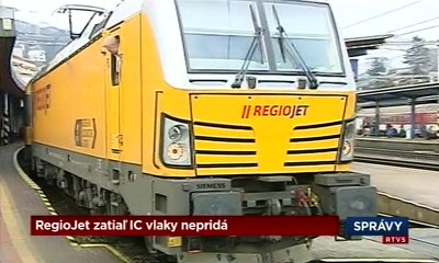 RegioJet zatiaľ IC vlaky nepridá (20160129)