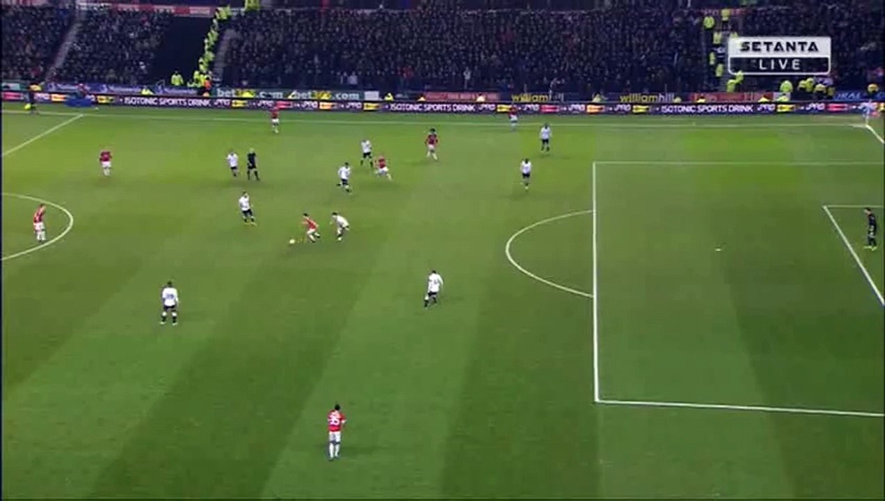 Daley Blind Goal  - Derby 1-2 Manchester United - 29-01-2016 FA Cup