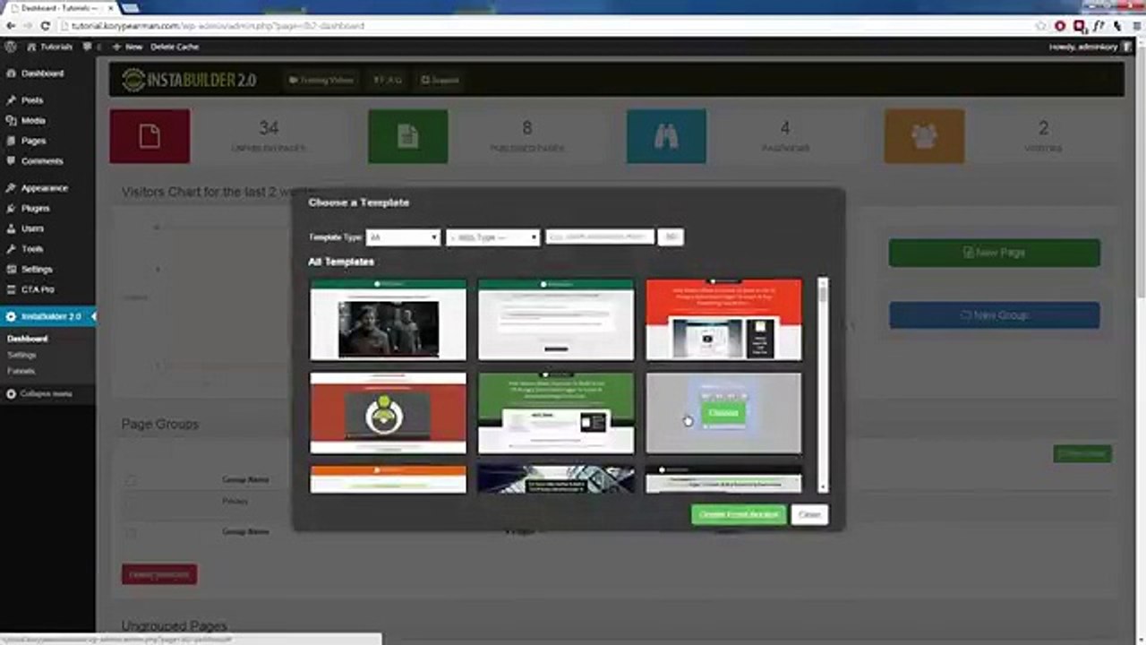 InstaBuilder 2 0  How To Create Disclaimer, Privacy Policy, TOS Page