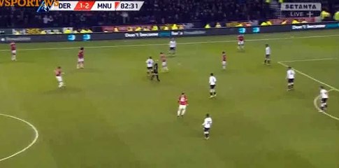 Mata Goal - Derby 1 - 3 Manchester United - 29-01-2016