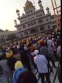 Sikhs Protest at Akal Takht Against Ex Jathedar Gurbachan Singh Speaking