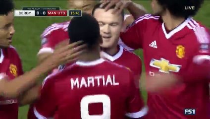 Derby County 1 - 3 Manchester United All Goals and Full Highlights - 29/01/2016 FA Cup