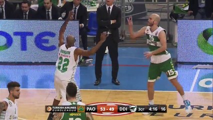 Highlights: Panathinaikos Athens-Darussafaka Dogus Istanbul