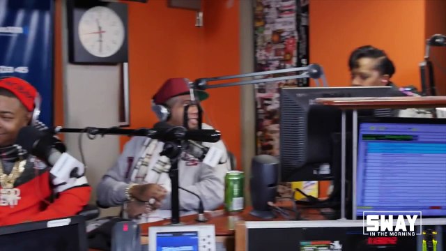 J Stalin & Philthy Rich Acapella Freestyle @ Shade 45 Sway In The Morning , 01-29-2016