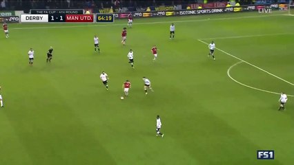1-2 Daley Blind - Derby v. Manchester United 29.01.2016 HD