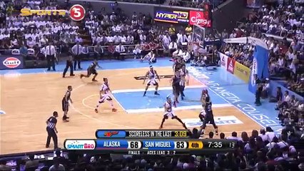 Alaska vs San Miguel - Q4 - Finals Game 6 Philippine Cup 2015-2016