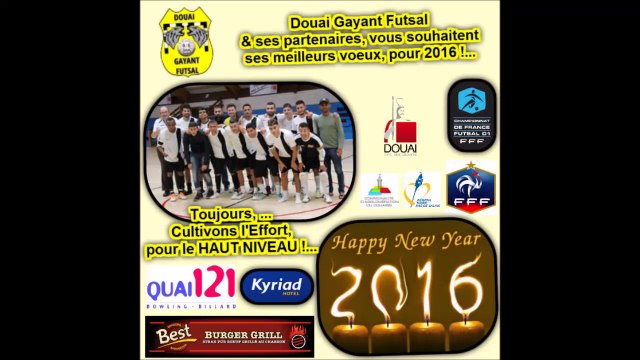 Douai Gayant a commencer 2016, du BON PIED !... ICI, Voeux des partenaires ...