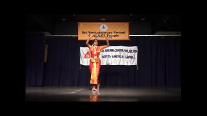 SAPNA SANGITA VAADYA NATYA RAVALI 2015: SITA VOKKALANKA: FEATURED BHARATANATYAM: "PARAMAPURUSHA"