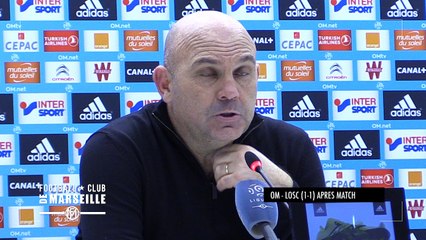 OM - LOSC (1-1): La reaction d'Antonetti
