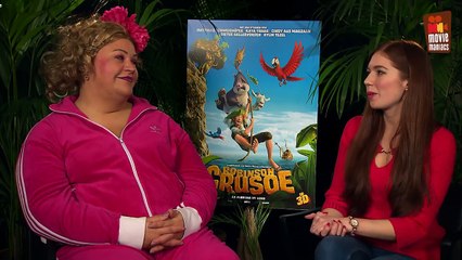 Matthias Schweighöfer & Cindy aus Marzahn in Robinson Crusoe | exklusives Interview