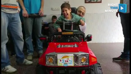 Children With Disabilities Receive Special Power Wheels Cars