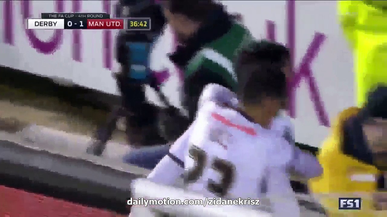 Derby 1-3 Manchester United - All Goals HD - 29.01.2016