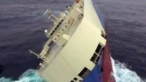 Cargo à la dérive dans le golfe de Gascogne : 