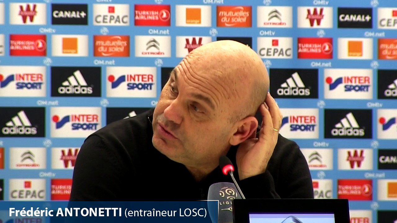 OM - Lille : La réaction d'Antonetti