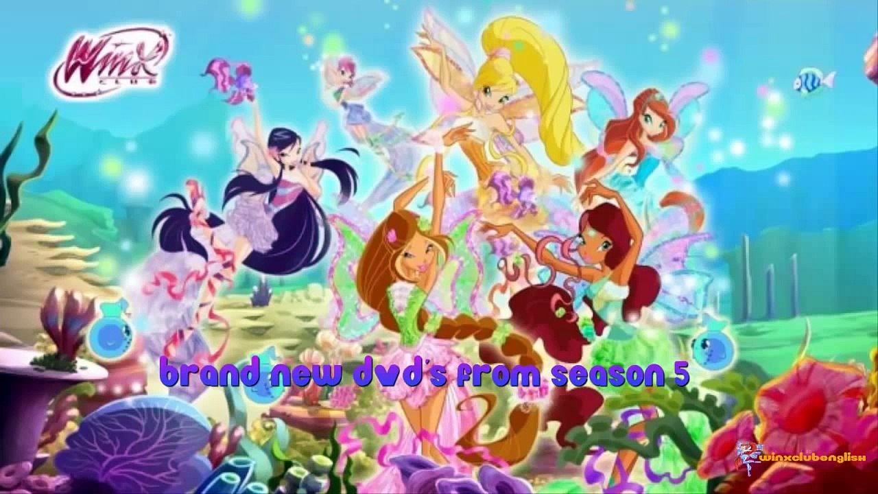 Winx Clu DVD' From Season 5 Beyond Believix HD