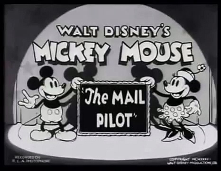Mickey Mouse The Mail Pilot