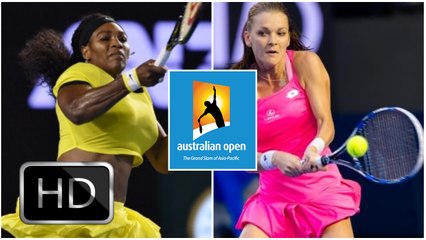 Serena Williams vs. Agnieszka Radwańska | 2016 Australian Open Semifinal | Highlights HD