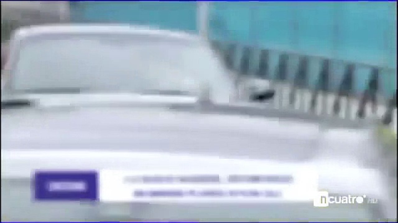 مناورة خطيرة من كريستيانو رونالدو بسيارته البورشه عند خروجه من الفالديبيباس