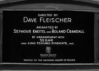 Popeye - I Eats My Spinach