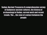 Sudan: Ancient Treasures A comprehensive survey of Sudanese ancient cultures the history of