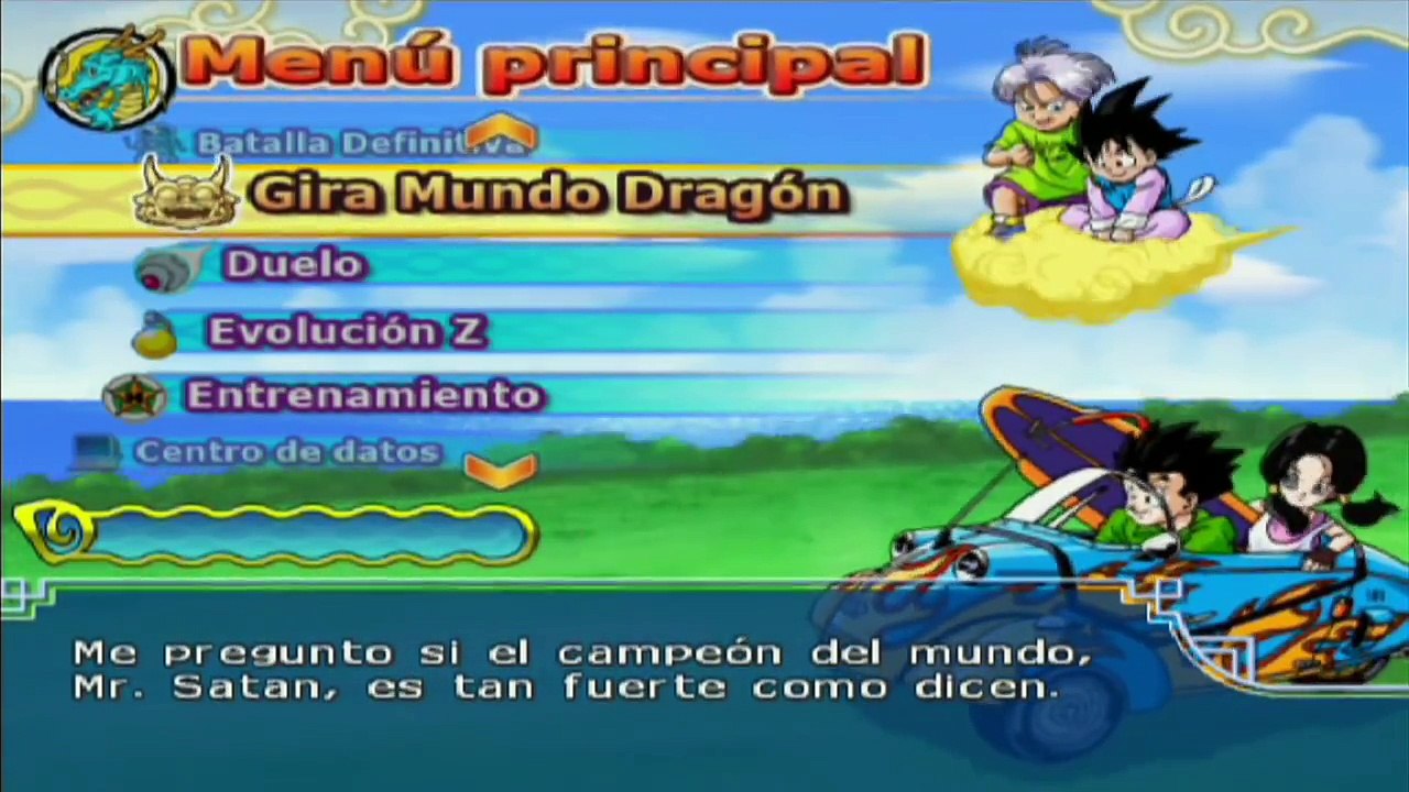 Dragon Ball Z Budokai Tenkaichi 3 : Kid Goku VS Goku GT VS Goten - Batalla Super Curiosa !