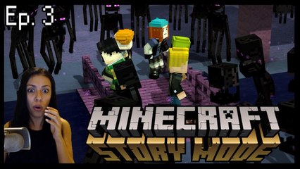 SCARED ME TO DEATH! - MINECRAFT: STORY MODE - EP 3 PART 2 (FACECAM)