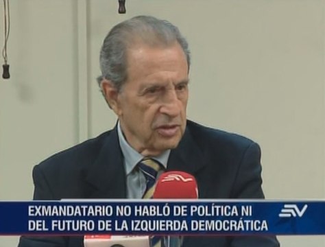 Expresidente Borja recibe doctorado Honoris Causa