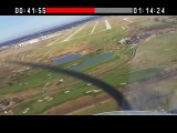 Botched Crosswind Landing - Cessna 172 heads off the runway  Crosswind Landing