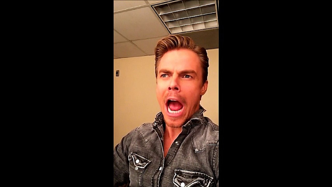 Derek preps to host