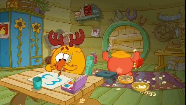 Мультфильм Смешарики - Смешарики 2D - Футбол Первый тайм