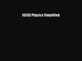 (PDF Download) IGCSE Physics Simplified PDF