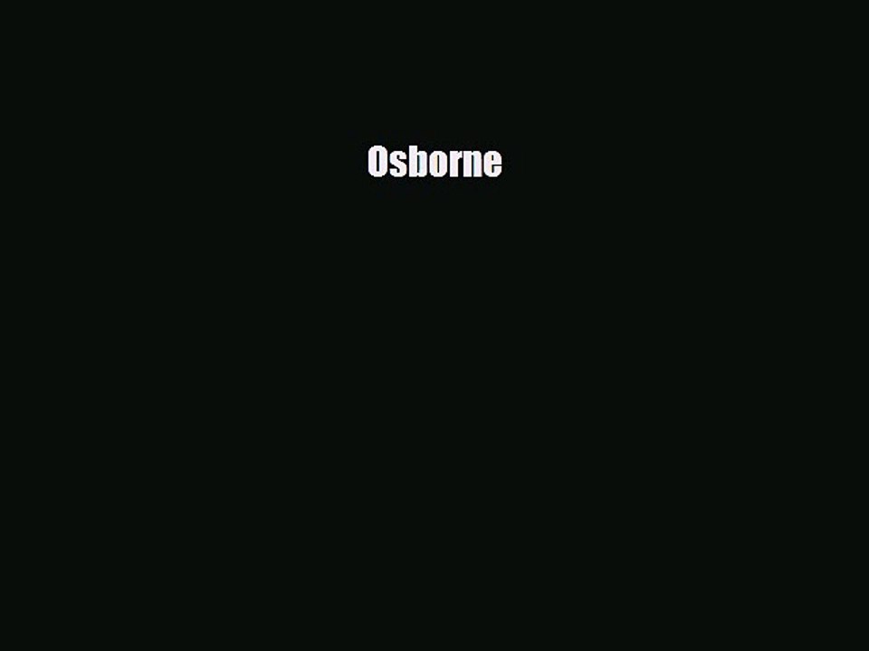 [PDF Download] Osborne [PDF] Full Ebook