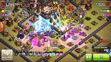 Best TH11 war base (layout #112) Anti GOLEM - PEKKA - WIZARD - BKING40 - AQUEEN40 - GWARDEN6