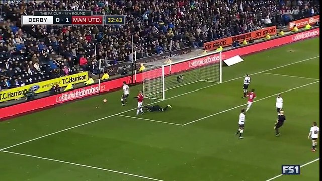 Derby County F.C. ( 1 vs 3 ) Manchester United F.C. Match Highlights FA Cup