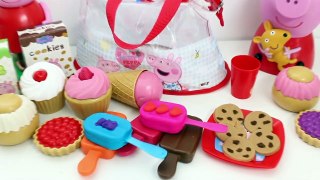 Peppa Pig' Snack Bag Play Do Summe Snack Lo Dulce d Peppa Play Food Cooking Set Toy Videos