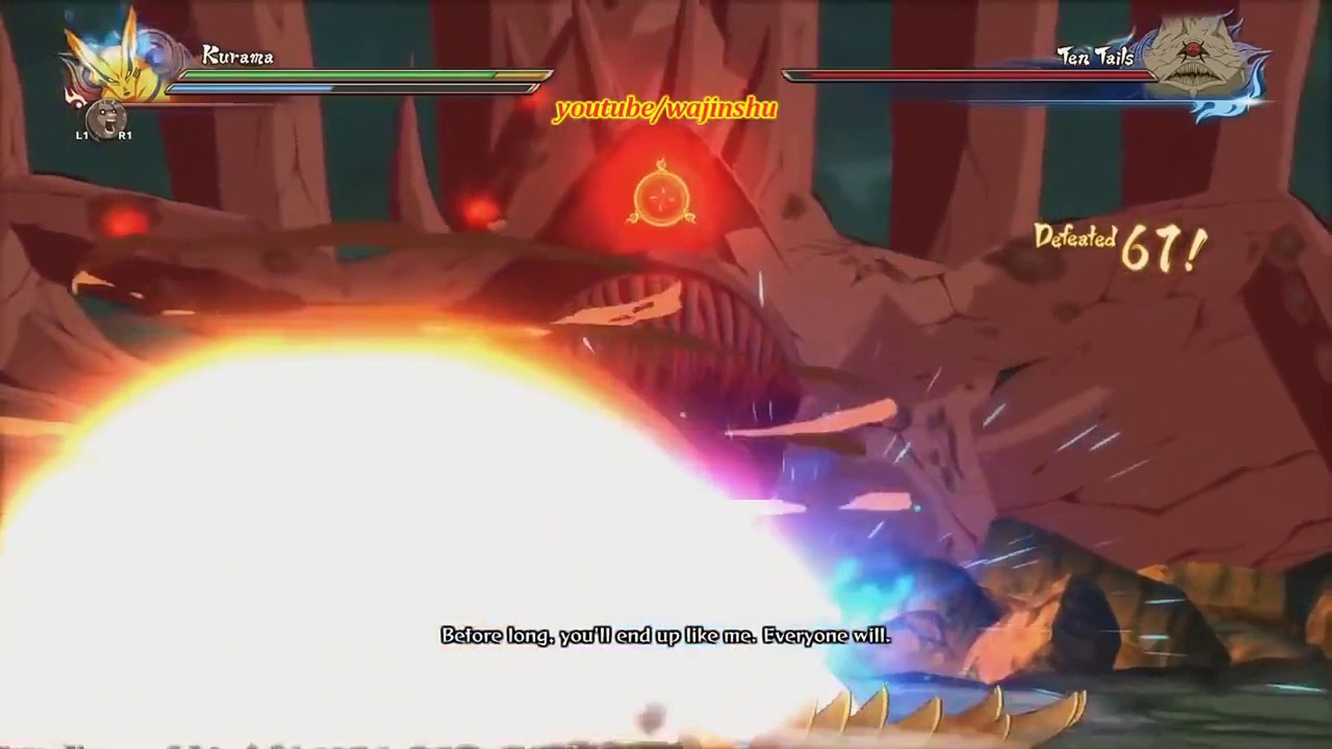 Naruto Ultimate Ninja Storm 4 Kurama vs Ten Tails Boss Fight 60 FPS -  Dailymotion Video