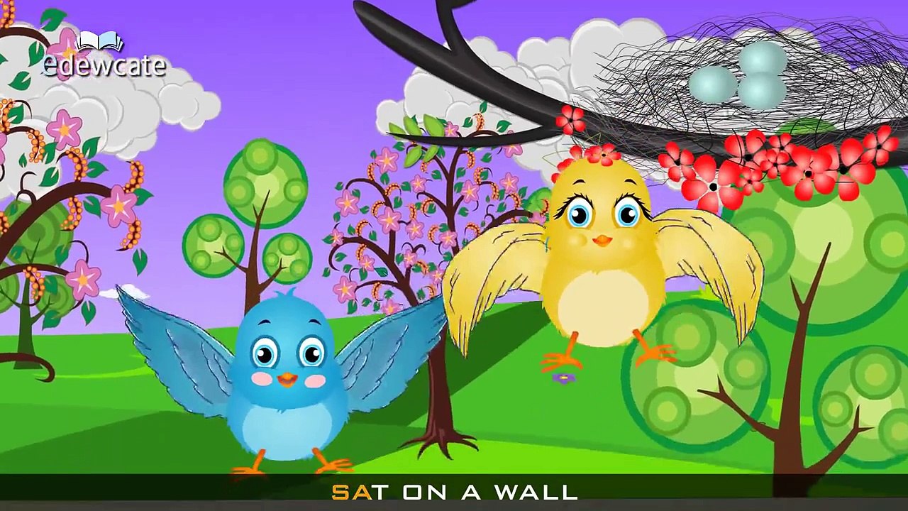 Edewcate english rhymes Two little dickie birds