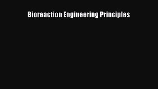 Bioreaction Engineering Principles  Read Online Book
