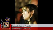 Monica Bellucci a Taormina da lezioni di Cinema nella seguitissima Master Class