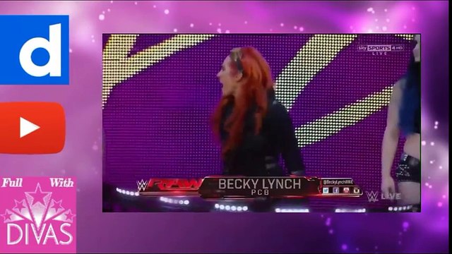 WWE RAW 08172015 Becky Lynch vs. Tamina