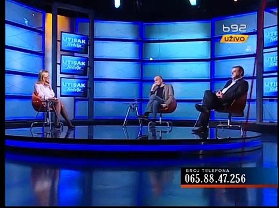 Utisak nedelje - Duško Vujošević i Nebojša čović