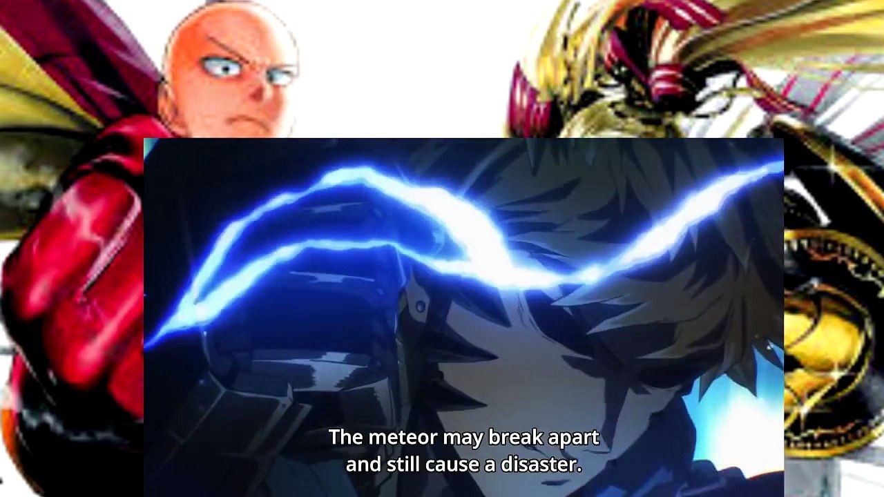 One Punch Man Genos Saitama Metal Night vs Meteor HD